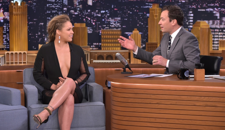 Ronda Rousey Told Jimmy Fallon Exactly How Holly Holm Would Beat Her