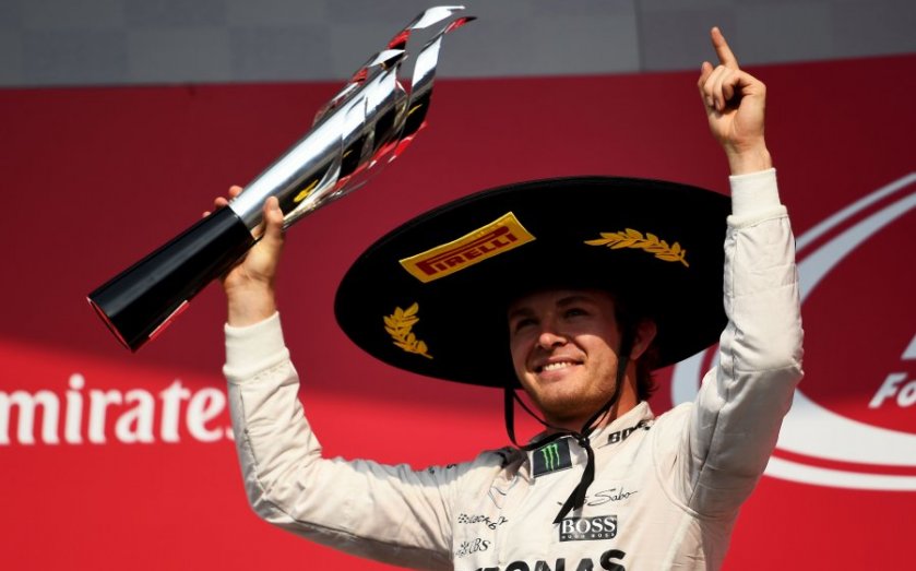 Rosberg secured his fourth win of the season