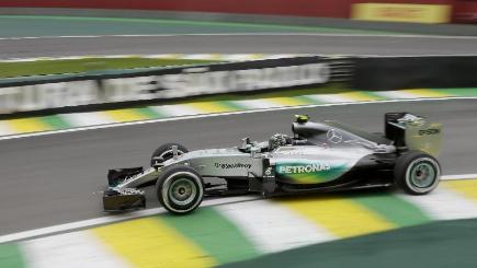 Nico Rosberg pips Lewis Hamilton to pole position in Brazilian Grand Prix