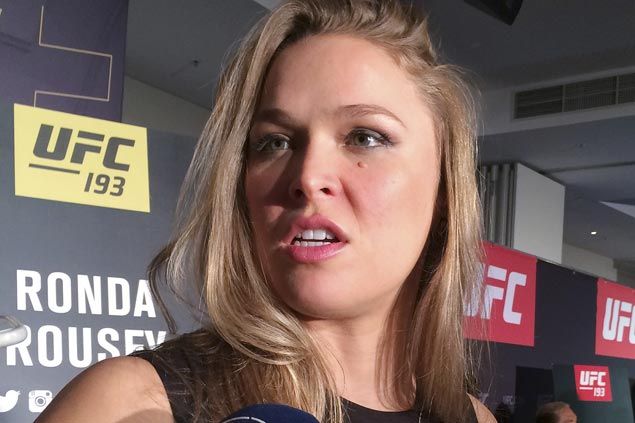 Ronda Rousey looking forward to returning to world of entertainment after title match in UFC 193 against Holly Holm