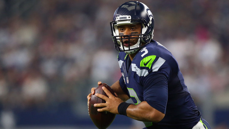 Russell Wilson will be trying to steer the Seattle Seahawks to victory in Week 10