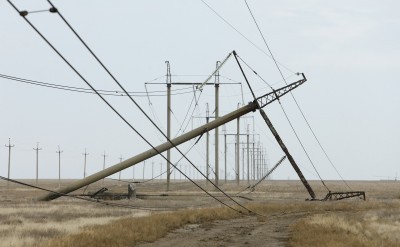 Massive Blackout In Crimea After Transmission Towers 'Blown Up' By Unknown Parties