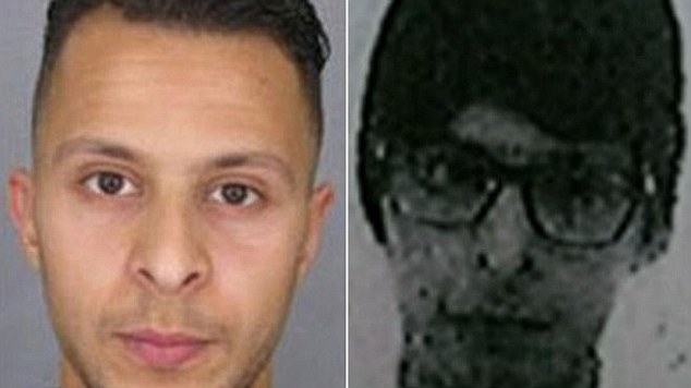 New identity Salah Abdeslam  alleged to have hired the black VW Polo used the terrorists on Friday- is said to be using a new name and disguising himself using a wig and glasses