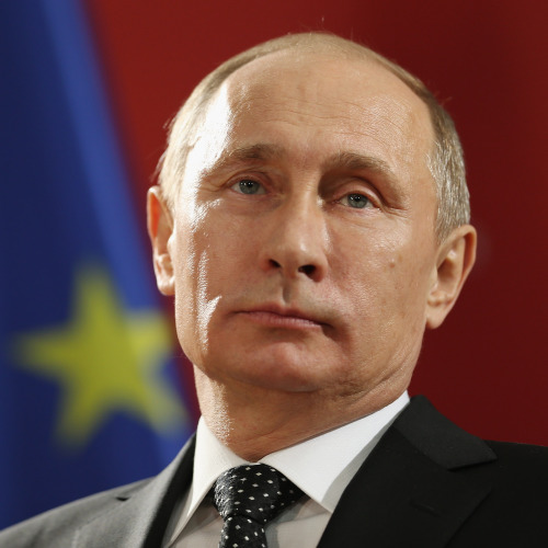 Russian president Vladimir Putin