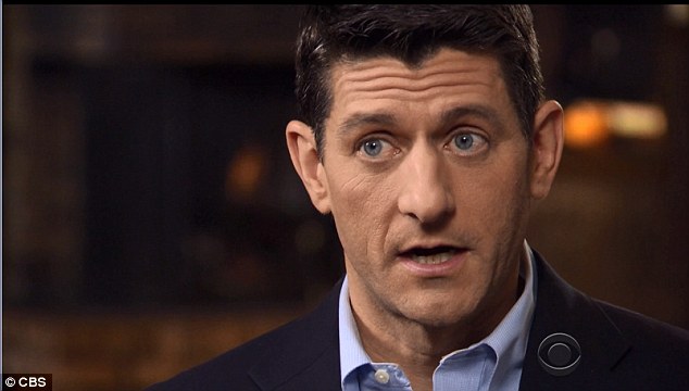 Ryan was interviewed by Scott Pelley of CBS News at a restaurant in his hometown of Janesville Wisconsin