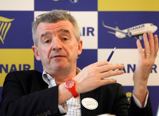 Ryanair chief executive Michael O'Leary welcomed today's strong first half results