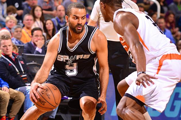 SA Spurs Guard Tony Parker