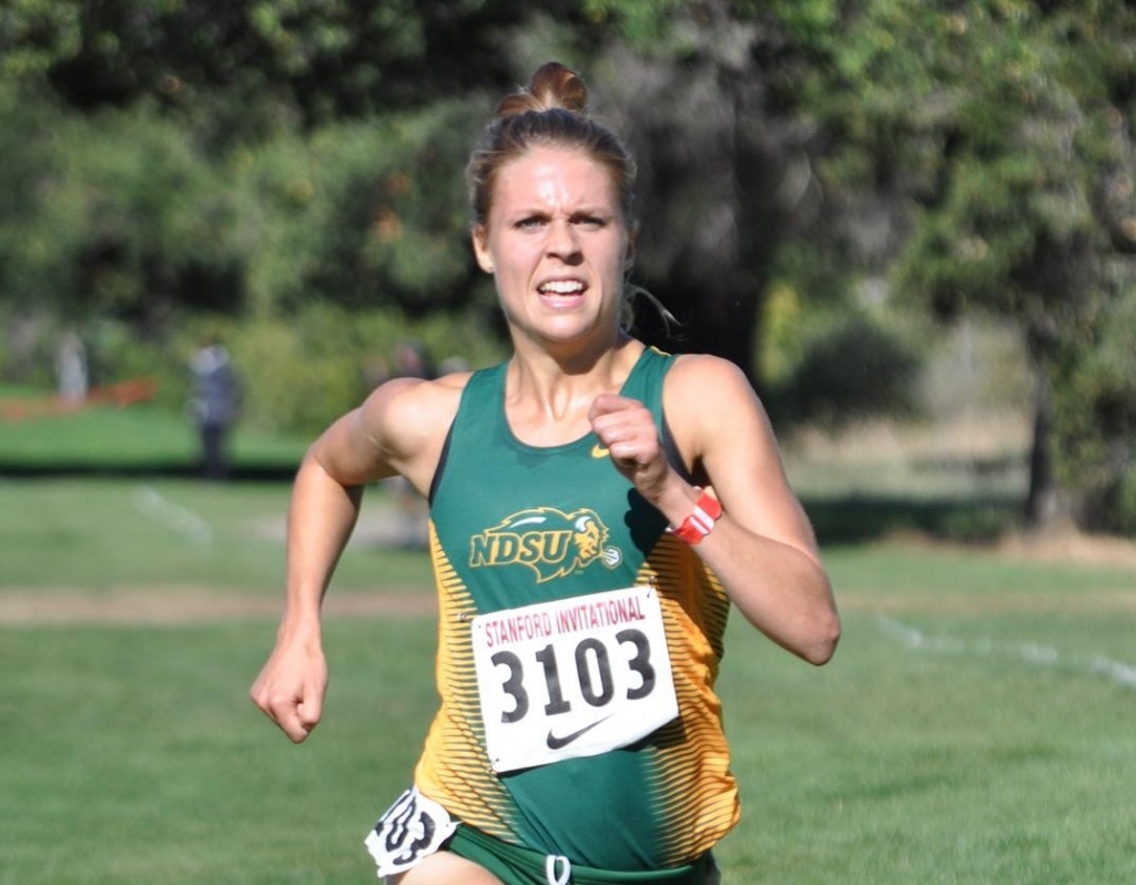 North Dakota State junior Erin Teschuk earned her fourth All America honor in the last eight months with a 26th-place finish at the NCAA Division I Cross Country Championships on Saturday afternoon. Her finish was the highest in school history and the sec