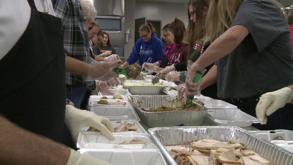 Over 700 volunteers packed the KROC Center to hand deliver over 1,600 meals