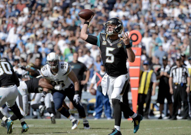 Jacksonville Jaguars Look To Climb Up AFC Standings While Hosting San Diego Chargers