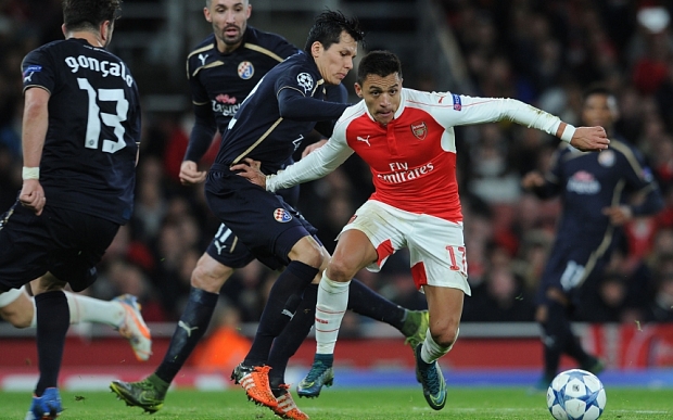 Sanchez is helped by his street footballer upbringing