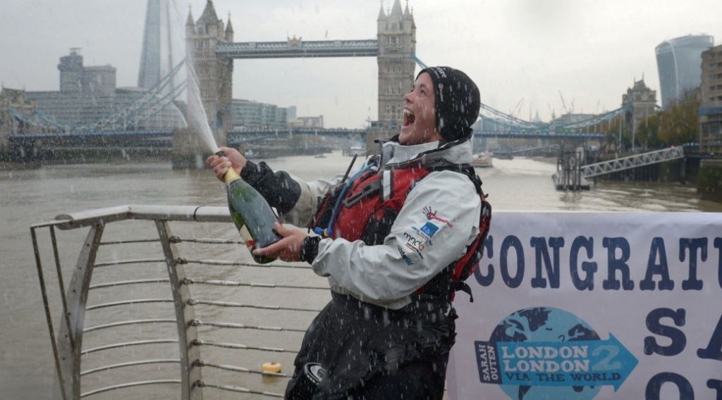 After 1676 days of support ContactEngine are proud to see explorer Sarah Outen