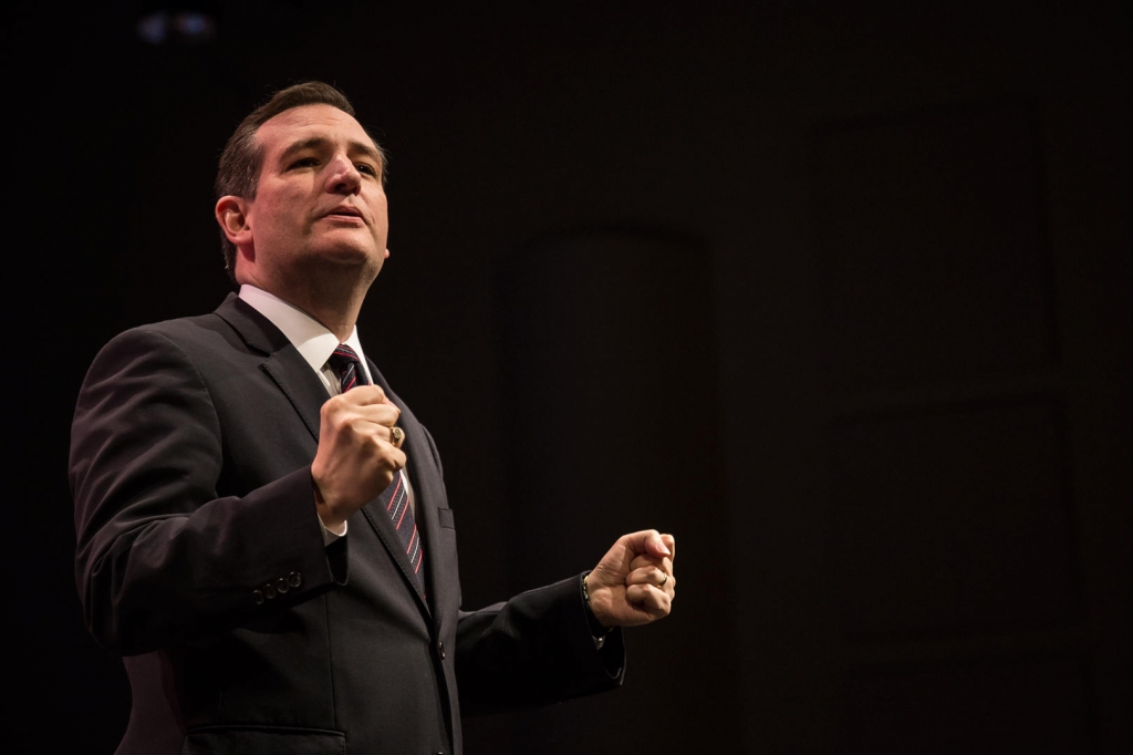 Sen. Cruz at the Iowa Faith and Freedom Coalition Forum in Waukee last April