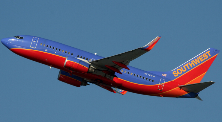 Southwest Airlines flight lands in KC after crew reports suspicious passengers Generic