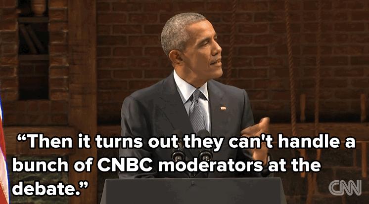 In One Joke President Obama Just Gave the Perfect Smackdown to Republican Debate Whiners