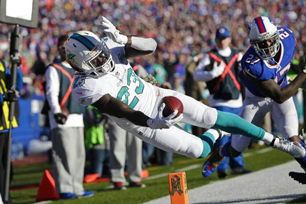 Running Back Jay Ajayi #23