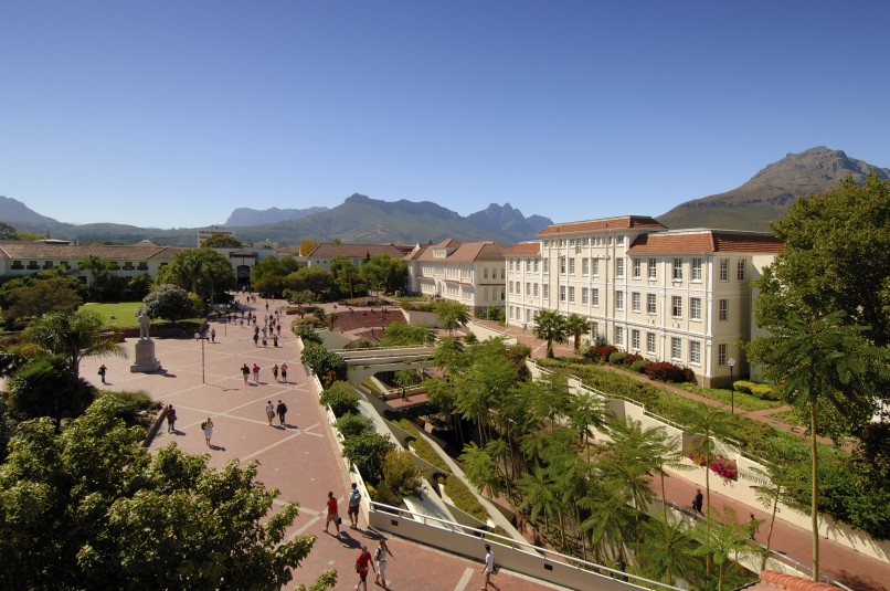 Stellenbosch University campus. PIC Stellenbosch University