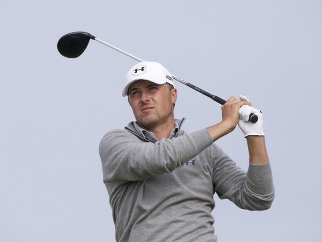 Defending champion Spieth shoots even-par 71. trails early leader by 5 at