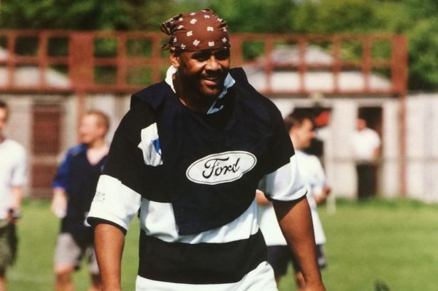 Jonah Lomu at Bridgehaugh Stirling