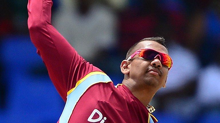 Sunil Narine's bowling action has been found to be above allowed 15 per cent elbow angle