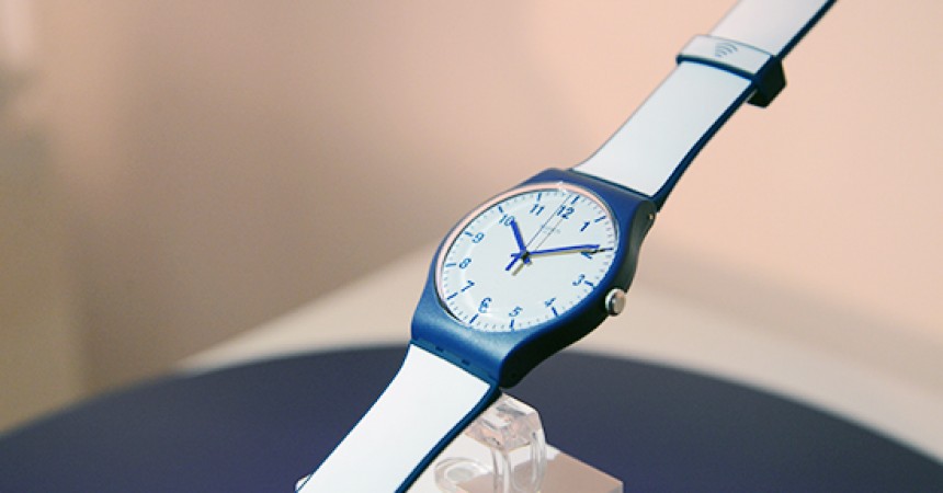 Swatch teams up with Visa to let you pay with a flick of the wrist