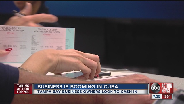 Tampa businesses look to cash in.                      WFTS