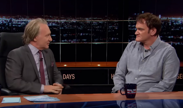 Quentin Tarantino Tells Bill Maher That Cop-Hating Allegations Are “Slander”