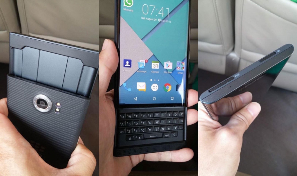 BlackBerry Priv Android System installed