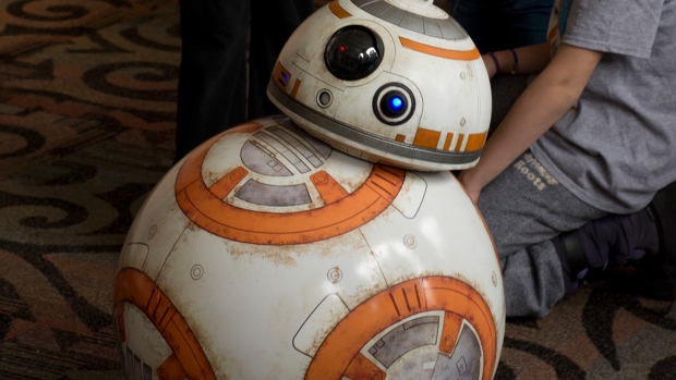 The BB-8 model is a hit with kids and adults alike says creator Cory Pacione