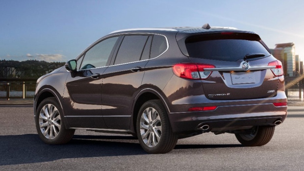 The Buick Envision is a cross-over SUV made in Shandong in northeastern China