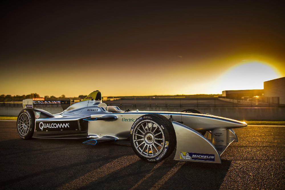 Formula E car