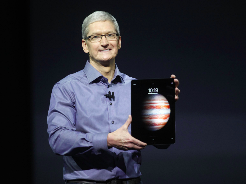 IPad Pro Tim Cook