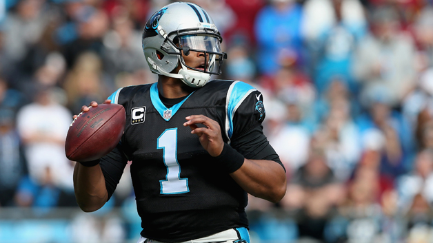 CHARLOTTE NC- NOVEMBER 22 Cam Newton #1 of the Carolina Panthers throws a pass against the Washington Redskins in the 2nd quarter during their game at Bank of America Stadium