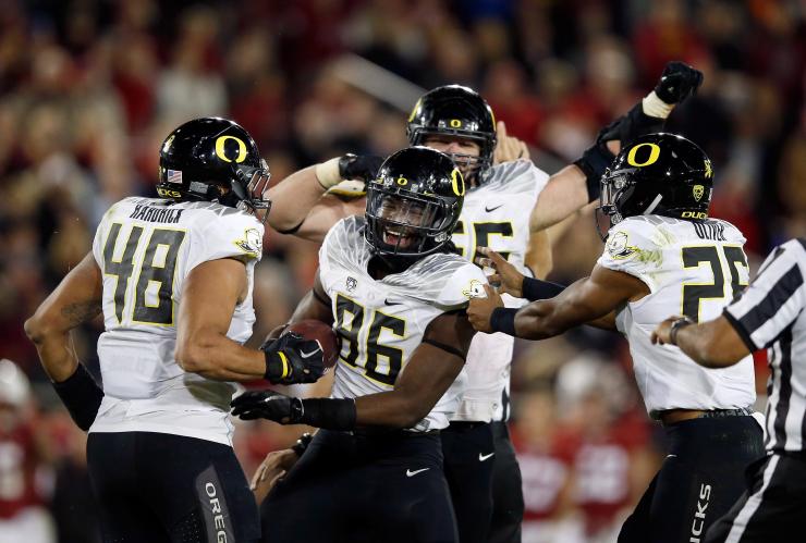 The Oregon Ducks have been on a roll in recent weeks.                    Getty