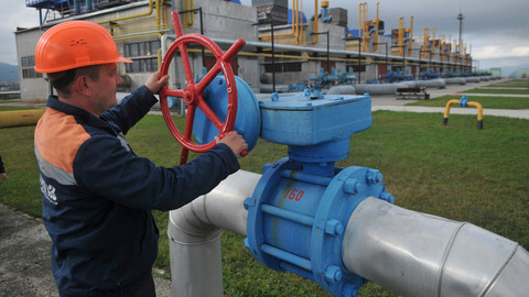 The Russian state-controlled gas company is halting supplies to Ukraine