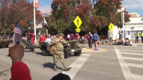 The 2015 Veterans Day Parade will affect traffic throughout downtown Huntsville