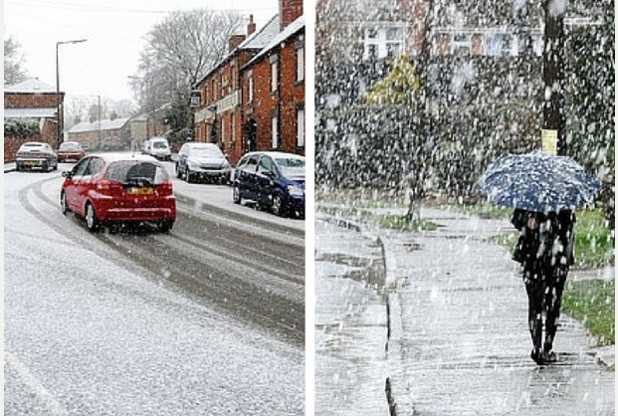 The area is being told to prepare for snow this weekend       	      	     VIEW