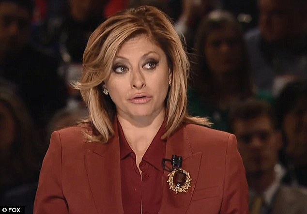 The brooch worn by Fox Business anchor Maria Bartiromo during Tuesday's Republican debate was a big hit on social media