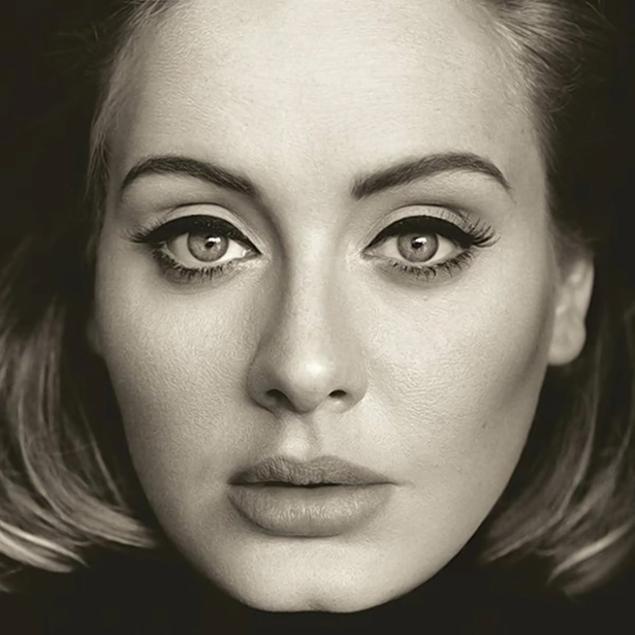 The cover art for Adele’s “25,” which drops on Friday