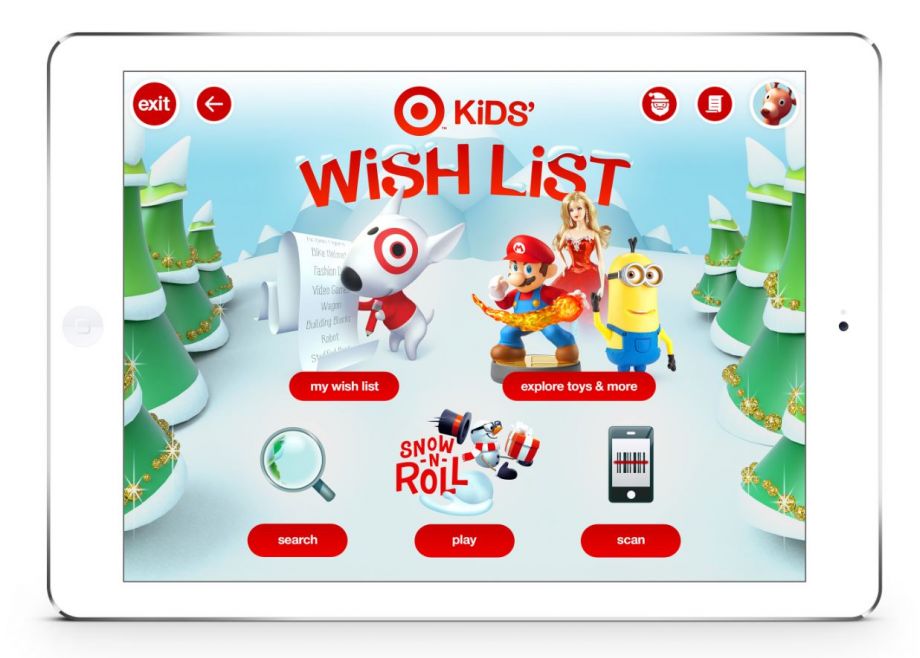 Smartphone apps like Target's Kids Wish List are ways retailers are developing more interactions with consumers as mobile device use becomes a powerful factor in online sales. This holiday shopping season Target expects three-fourths of its online traff