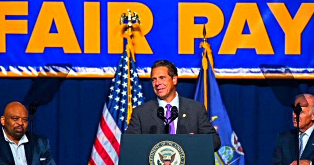 New York Gov. Andrew Cuomo Declares $15 Minimum Wage For State Workers