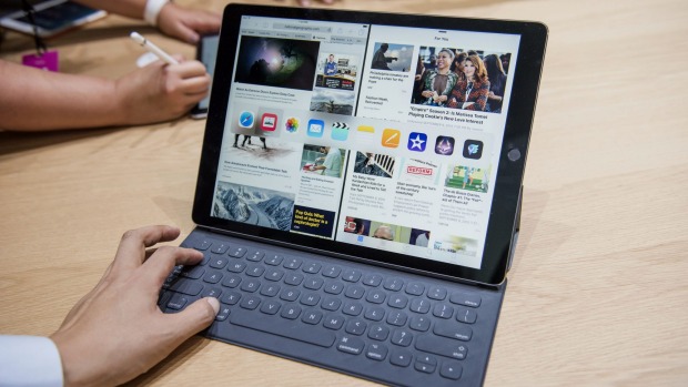 The iPad Pro is Apple's first effort at a more powerful tablet-laptop hybrid