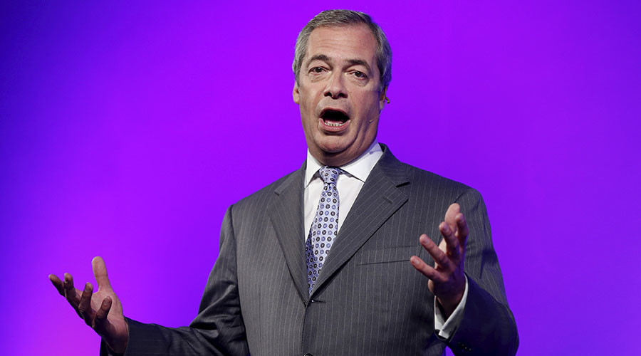 The leader of the United Kingdom Independence Party Nigel Farage