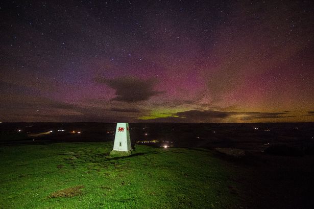 The lights failed to shine in Wales overnight