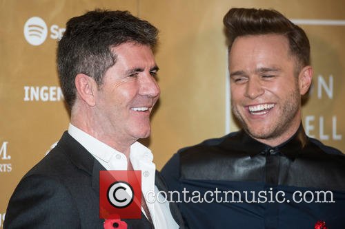 Simon Cowell and Olly Murs