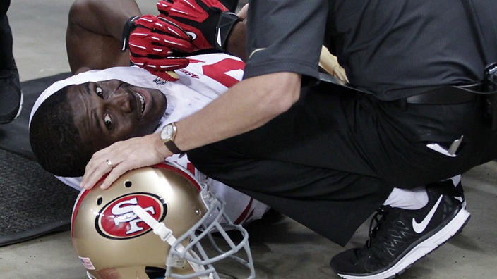 The player who took over from Jarryd Hayne as the 49ers&#039 punt returner has been injured