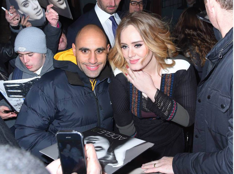 Adele out and about New York America- 23 Nov 2015