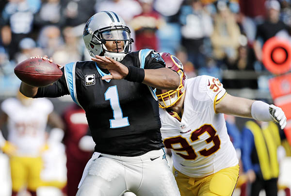 Panthers ease past Redskins