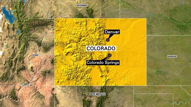 Colorado Springs map