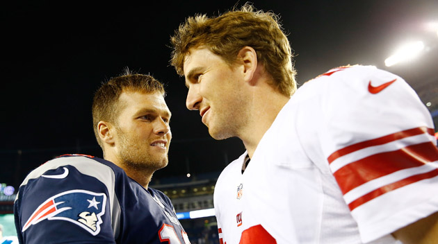 Tom Brady and Eli Manning